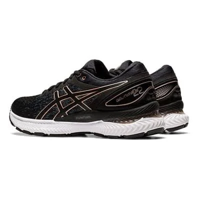Asics Womens GEL-Nimbus 22 Knit Black/Black