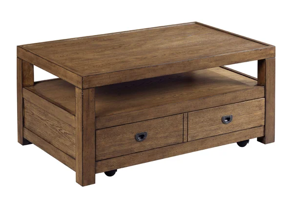 Hammary Juno Warm Oak Small Rectangular Cocktail Table