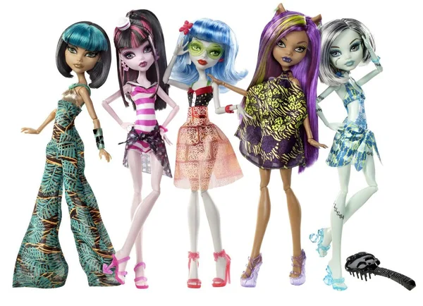 Monster High Skull Shores 5 Pack W 3 Exclusive Dolls
