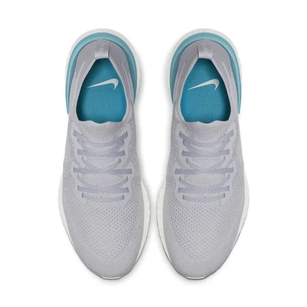 Nike Men's Epic React Flyknit 2 Running Shoes, Size: 10.0, Gray