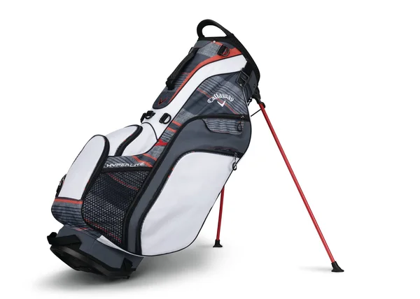 Callaway Hyper Lite 5 2018 Stand Bag - Titanium/Red/Black