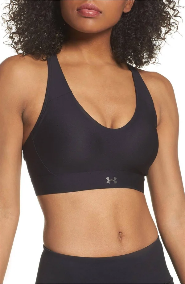 Under Armour Balance Mid Sports Bra - Xs - Black