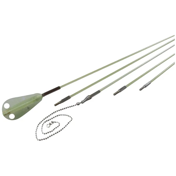 Labor Saving Devices 81-230 Creep-Zit Fiberglass Wire Running Kit (30ft Luminous Threaded Connector Wire Running Rod