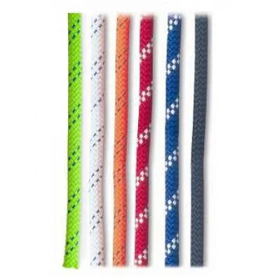 CMC New England Ropes KM III - 7/16x22 Rope White w/ Blue Stripe, 100&
