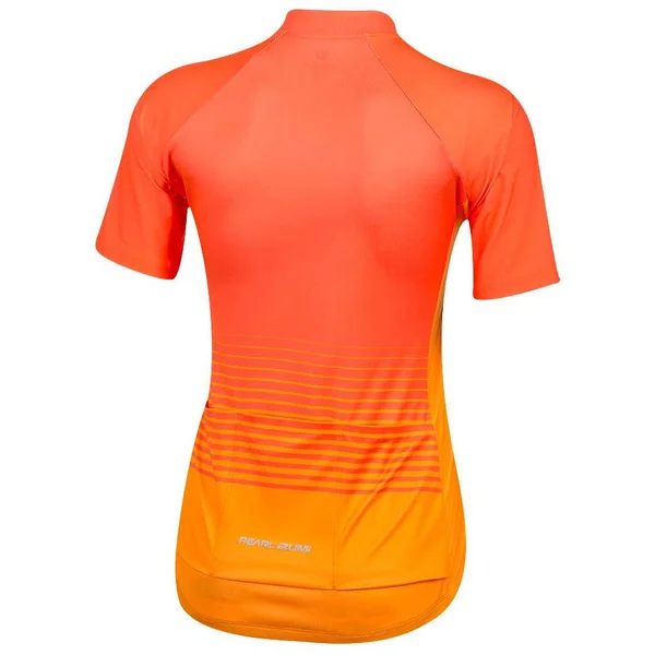 Pearl Izumi Women's Elite Pursuit Short Sleeve Graphic Jersey - Black/Smoked Pearl Flux - Medium