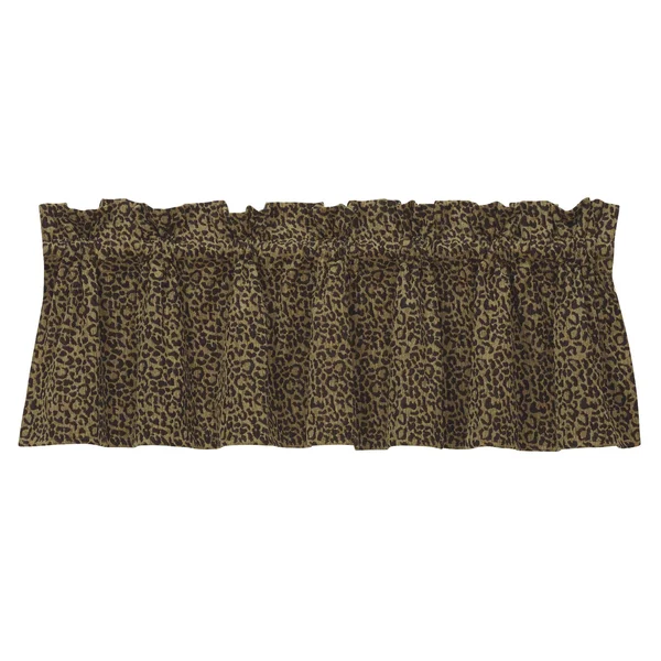 HiEnd Accents San Angelo Paisley Leopard Valance