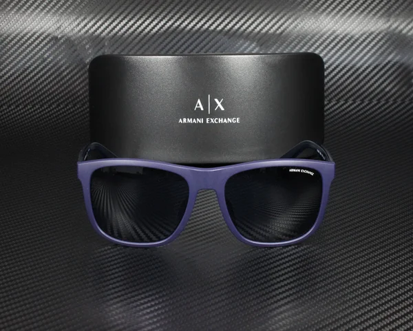 Armani Exchange AX4049SF Sunglasses - Matte Blue (818380)