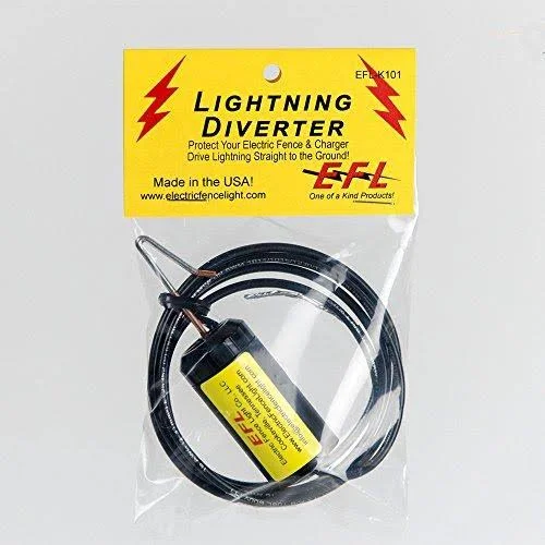 Solar Fence Charger 12 Volt 2 Joule - Free Lightning Diverter