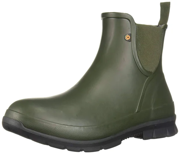 Bogs Women's Amanda Plush Slip on Boot - 9 - Dark Green