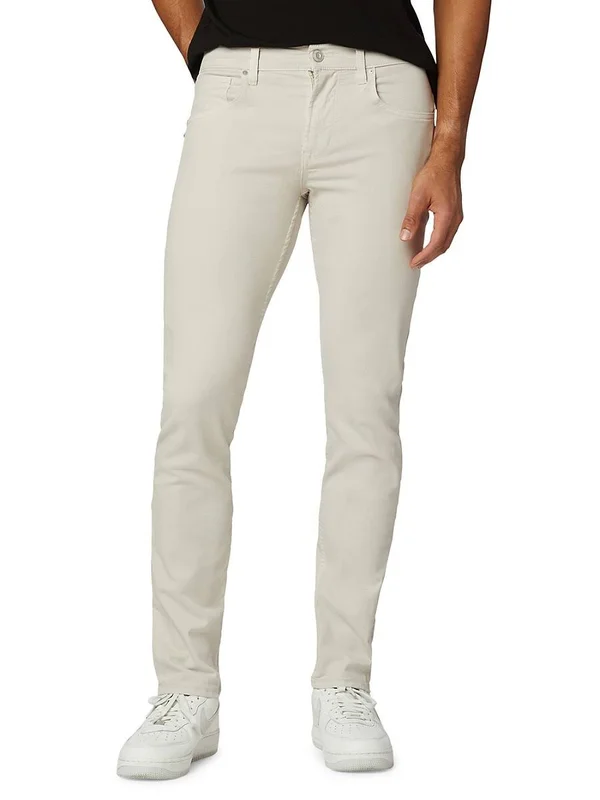 Hudson Jeans Men's Blake Slim Straight Twill Pants - Light Ash - Size 30