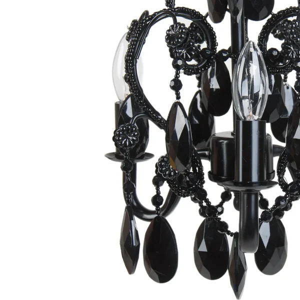 Tadpoles 3 Bulb Mini Chandelier Black