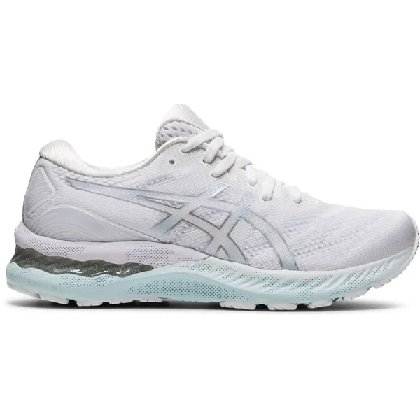 Asics Women's GEL-Nimbus 23 Running Shoes, White