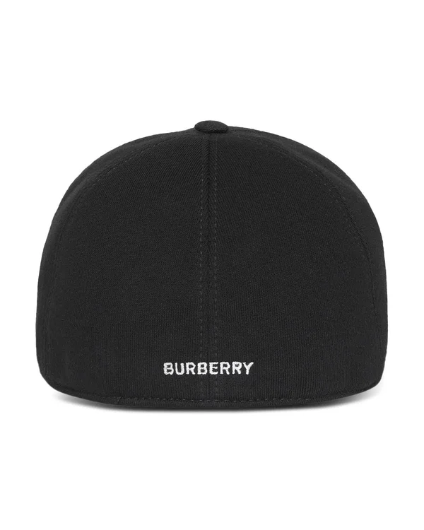Burberry Monogram Motif Baseball Cap, Black