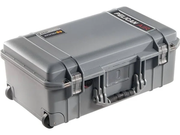 Pelican 1535 Air Wheeled Carry-On Case with Pick-N-Pluck Foam - Silver