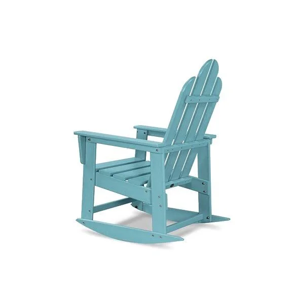 POLYWOOD Long Island Rocking Chair - Sunset Red