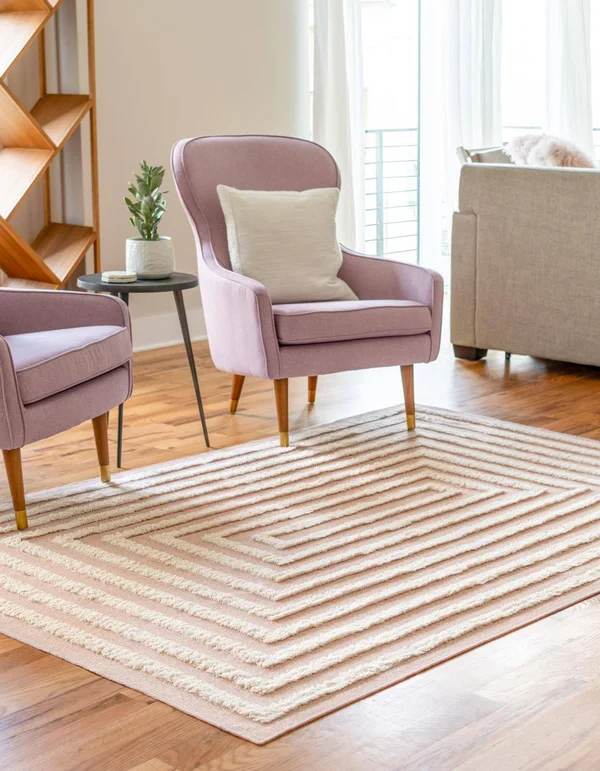 Sabrina Soto Casa Pink 6x9 Area Rug