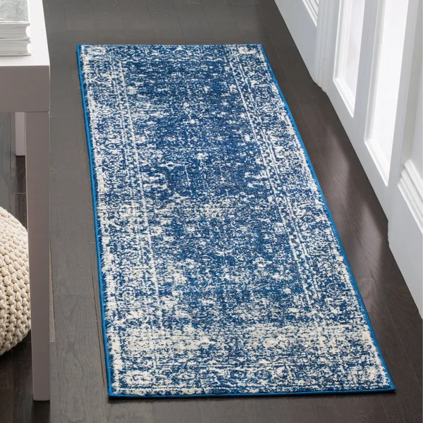 Evoke Rug Navy Ivory 2&2x22x9& Safavieh
