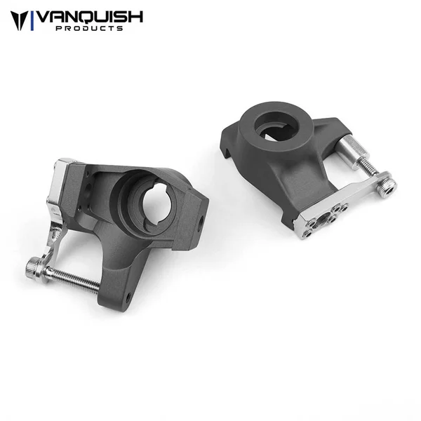 Vanquish 02902 Axial SCX10-II Knuckles Gray Anodized