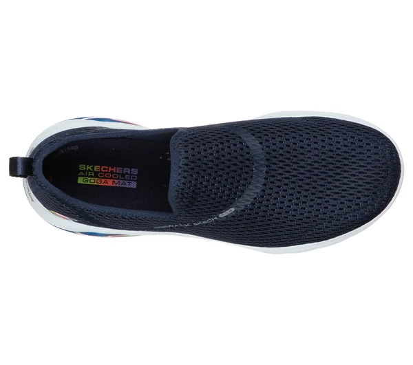 Skechers GOwalk Air - Twirl - Size 8, Navy