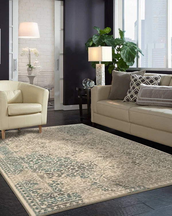 Karastan Euphoria Ayr Area Rug, 6&6x22 x 9&6x22 - Natural