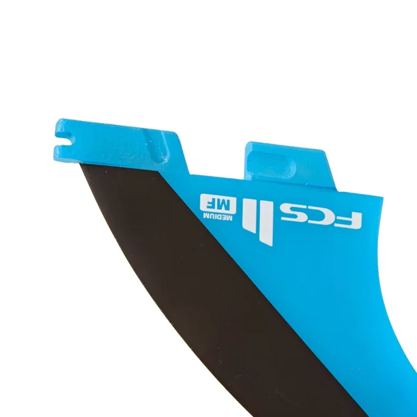 FCS II MF PC Tri Fins (Blue/Black, M)