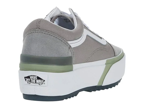 Vans Pastel Old Skool Stacked (Drizzle/True White) 7