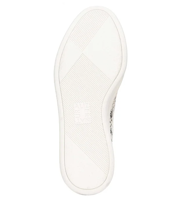 Naturalizer Women's Yarina Leather Sneakers - Alabaster - Size 5.5