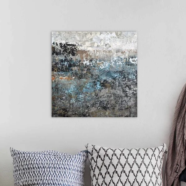 Shades of Blue I - Canvas Wall Art, 20x20, Great Big Canvas