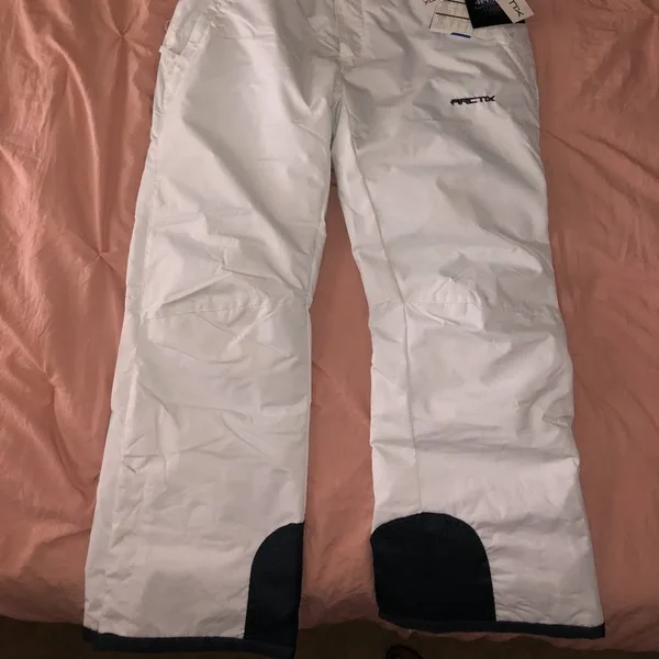 Arctix Women's Insulated Snow Pants White Medium Short