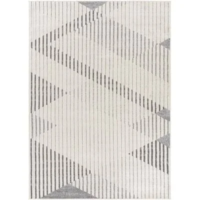 Oreilly Geometric Gray Area Rug George Oliver Rug Size: Rectangle 6&7x22 x 9&