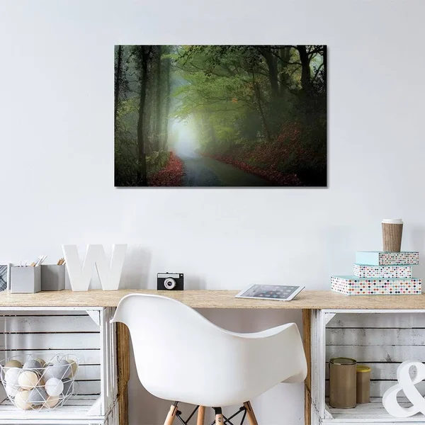 The Lane Canvas Artwork Print by Adelino Goncalves ( scenic & landscapes > Nature > trails, Paths & Roads art)