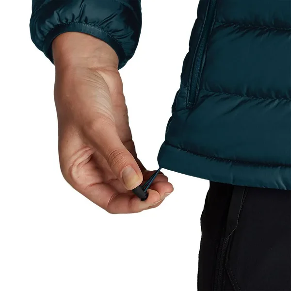 Eddie Bauer Women's Downlight Down Hooded Jacket - Gray - Xs