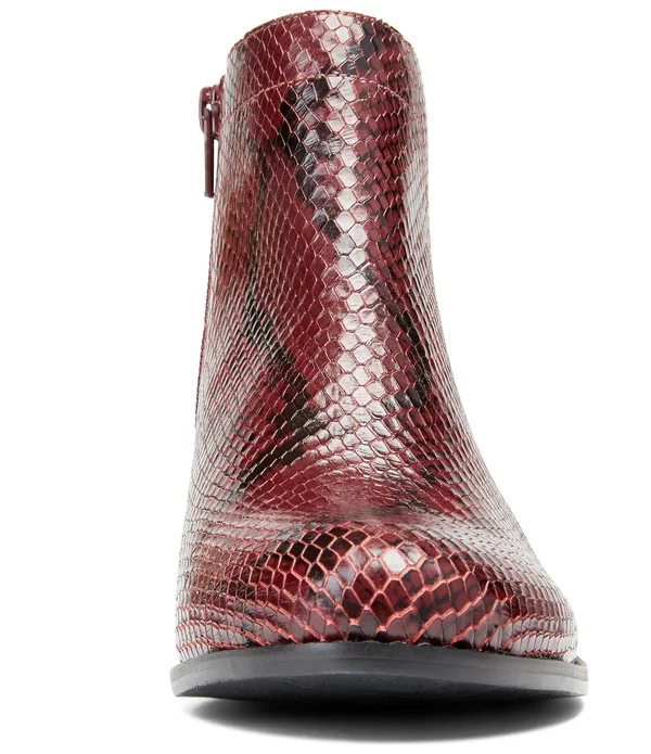 Women's Vionic Clara Ankle Bootie - Size: 6, Red