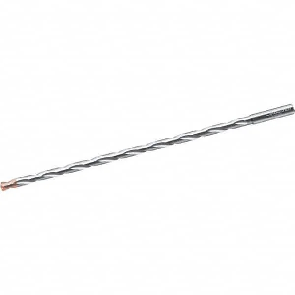 Walter-Titex 5.56mm 140° 2-Flute Solid Carbide Extra Length Drill Bit - TiNAl/AlCrN Finish, 174mm Flute Length, 214mm OAL, 6mm S