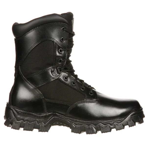 Rocky FQ0006173 AlphaForce Zipper Composite Toe Duty Boots - Black