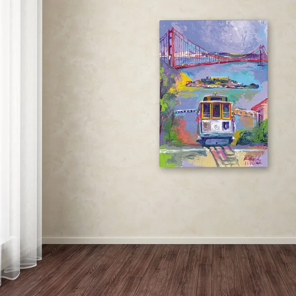 Trademark Global Richard Wallich &San Francisco 2& Canvas Art