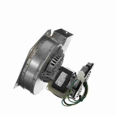 Fasco A072 Rectangular OEM Blower, 3000 RPM, 1 Phase, Direct, Steel 1 Speed