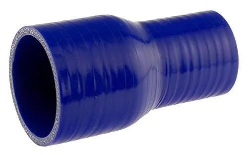 Blue Silicone Hose - 2 1/2 x 1 3/4 inch ID Straight Reducer