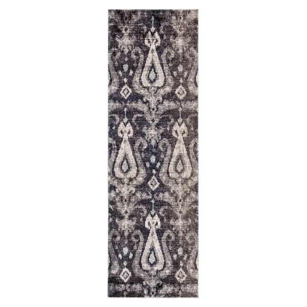 Jaipur Living Polaris Zenith POL13 Black Area Rug 2&6x22x8& Runner