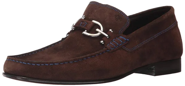 Donald J Pliner Dacio Suede Loafers - Men's, Size: 11.5, Brown