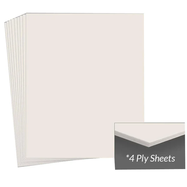 Archival Methods Natural White 4-Ply Museum Board 16 x 20