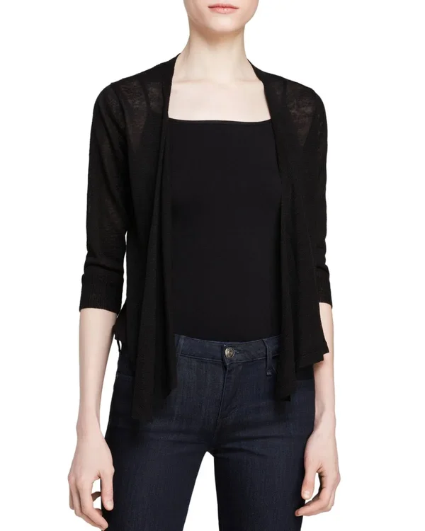 Nic+Zoe Lightweight Four-Way Cardigan - Small, Dark Indigo