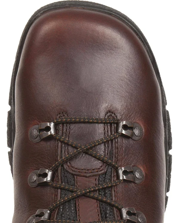 Rocky Men's 8 in. MobiLite Steel Toe Boot - Dark Brown
