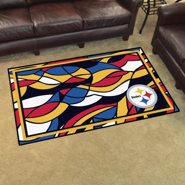 NFL - Pittsburgh Steelers 4&x6& Rug, Fanmats