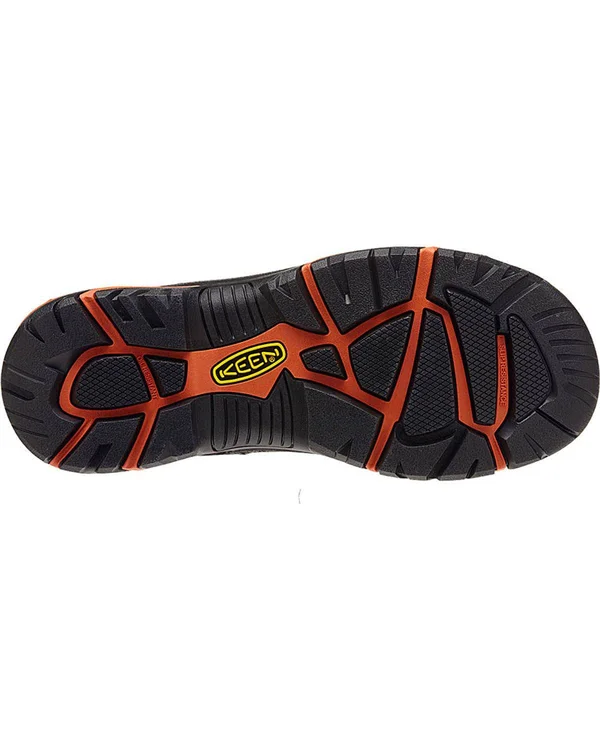 Keen Men's Braddock Low Steel Toe Work Shoes, Black