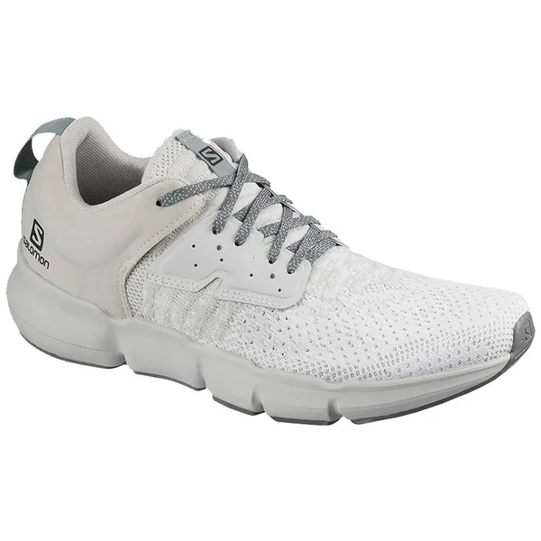 Salomon Men's Predict Soc Running, White/Lunar Rock/Green Milieu