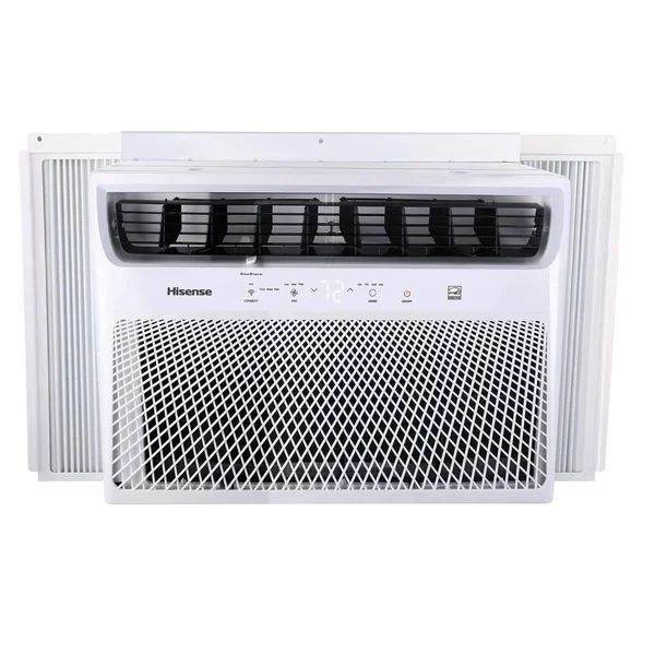 Hisense 550-sq ft Window Air Conditioner (115-Volt; 12000-BTU) Energy Star in White - AW1221CW1W