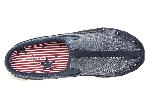Easy Spirit Travel Time Women's Slip on - Navy Size 7