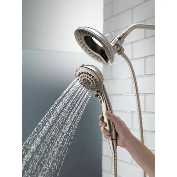 Delta 58569-SS-PK In2ition 5-Setting Two-in-One Shower, Stainless