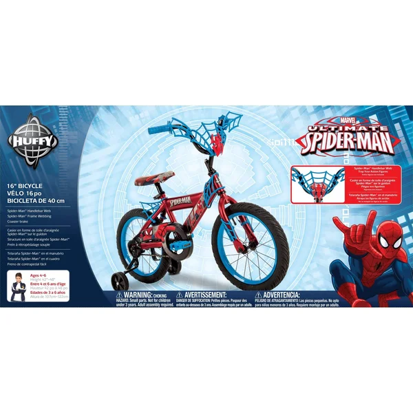 Huffy Boys& 16x22 Marvel Ultimate Spider-Man Bike